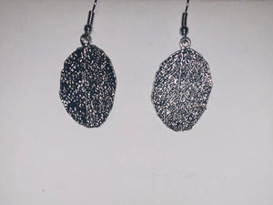 Leaf Silver Earrings