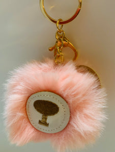 LION POMPOM KEYCHAIN