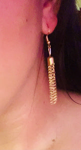 Chain Gold Earrings