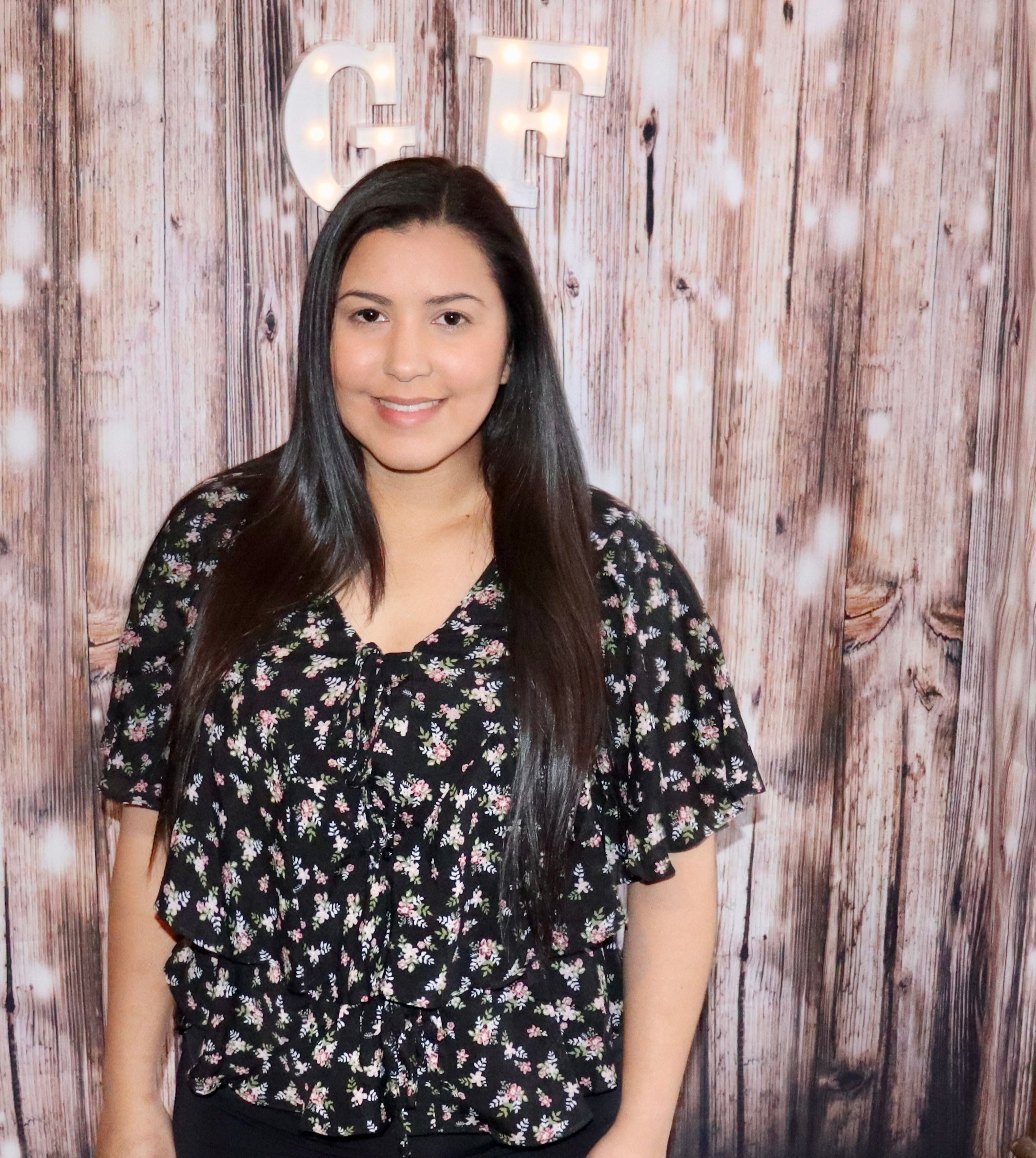 BLACK FLORAL SHORT SLEEVE TOP