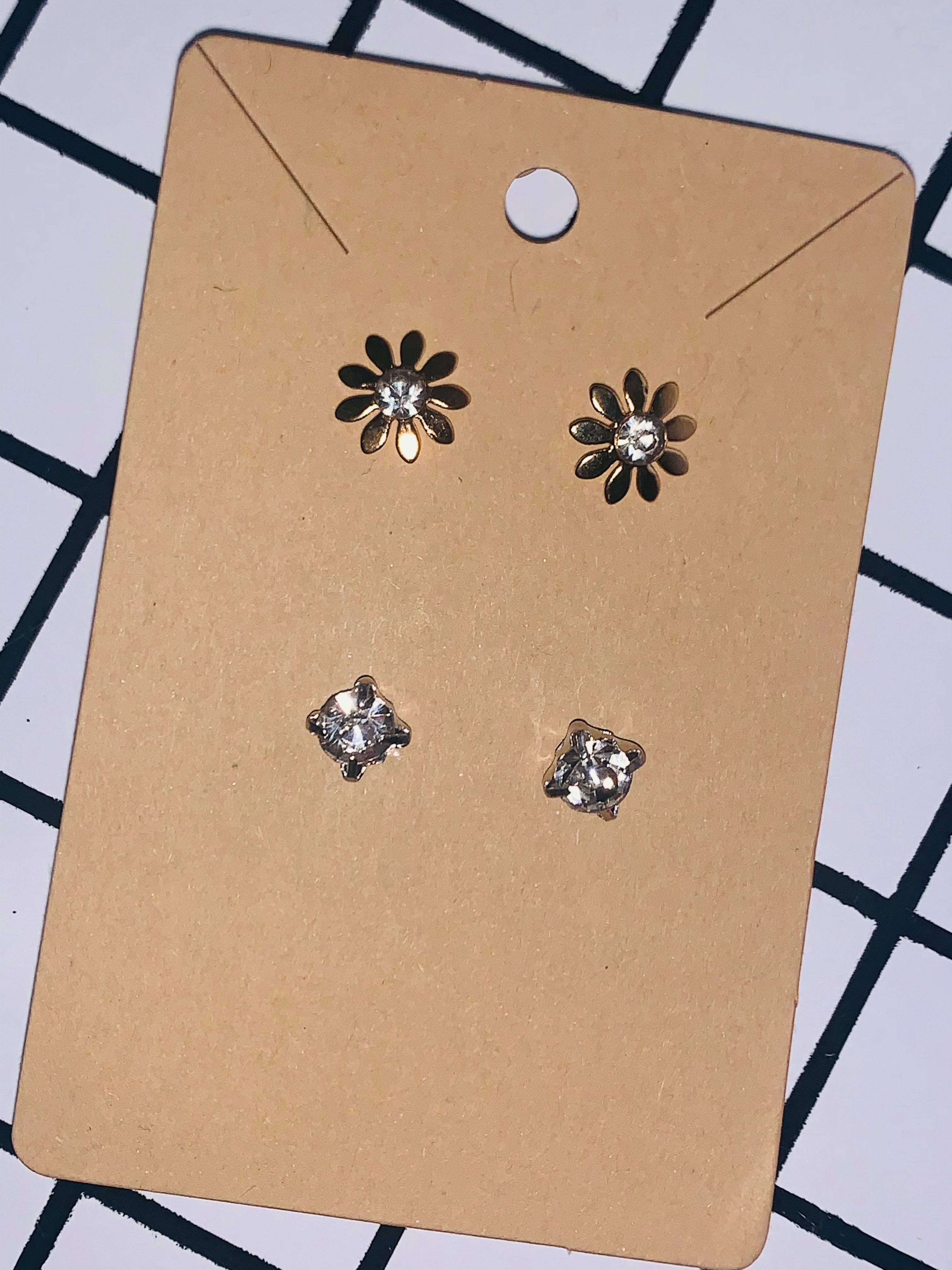 Simple Flowers Earrings