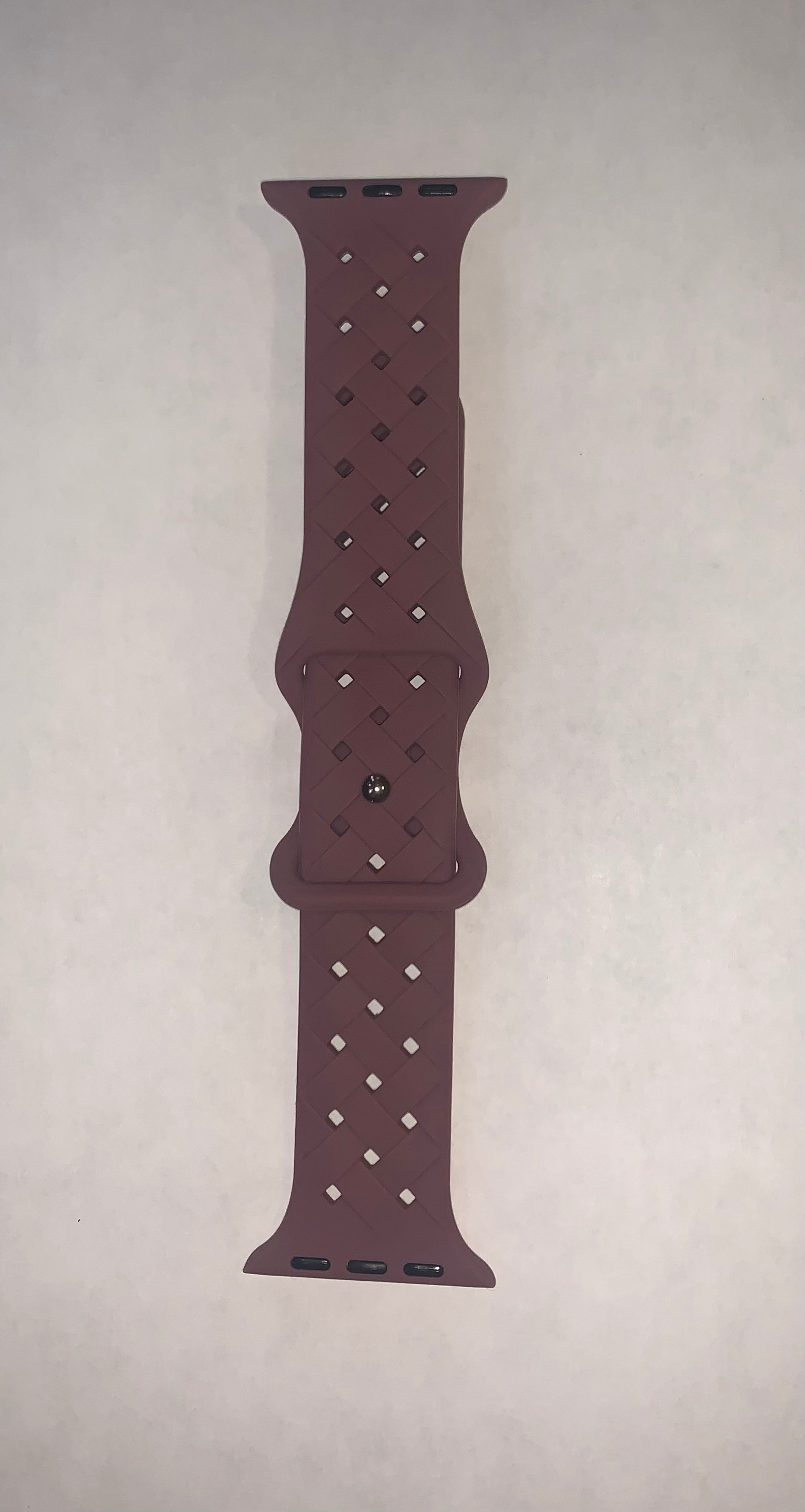 Smokey Purple Soft Sillicon Sport Watch Band- (Compatible with 38, 40 & 41)