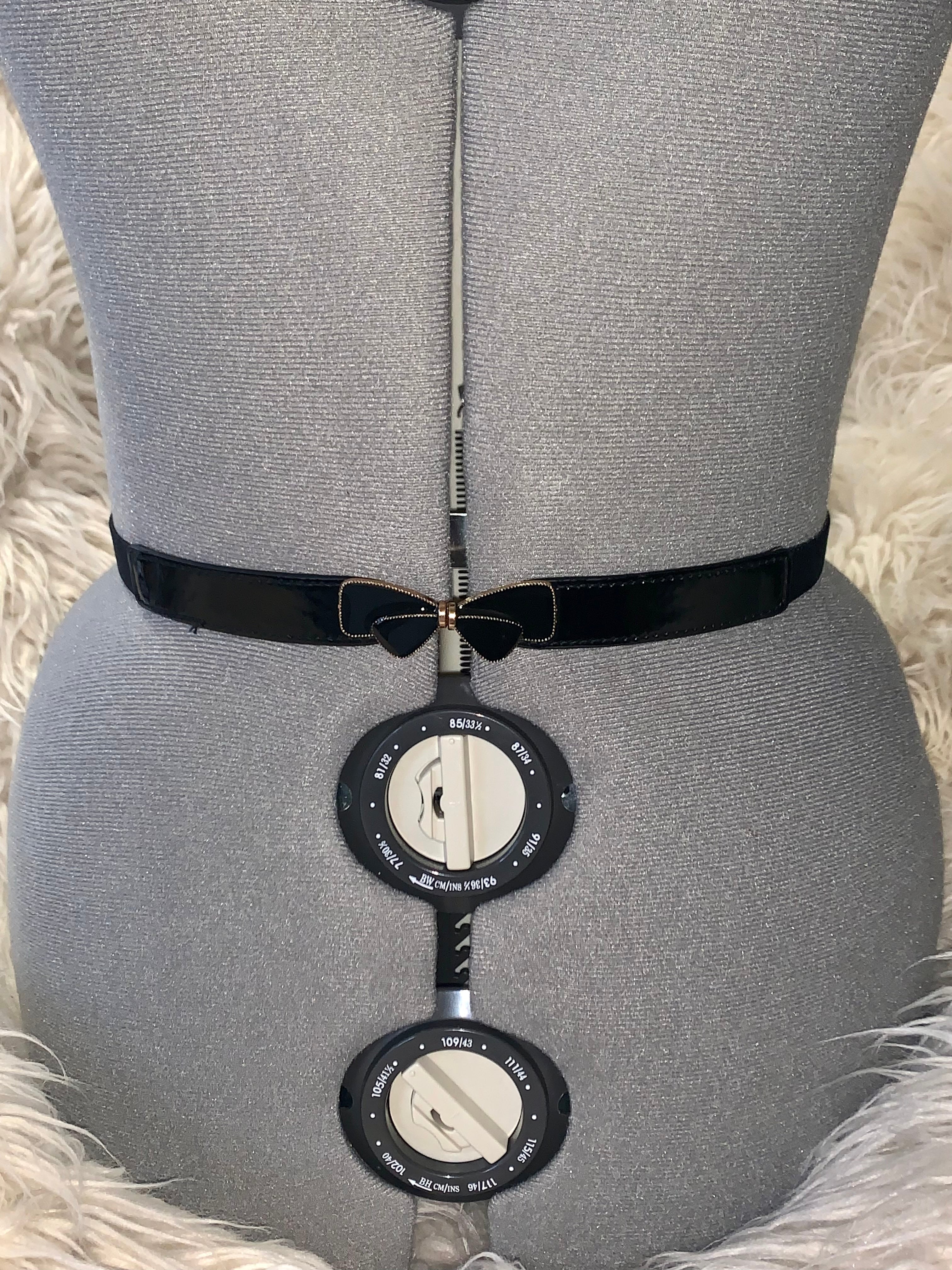 BLACK BOW WAIST ELASTIC BELT