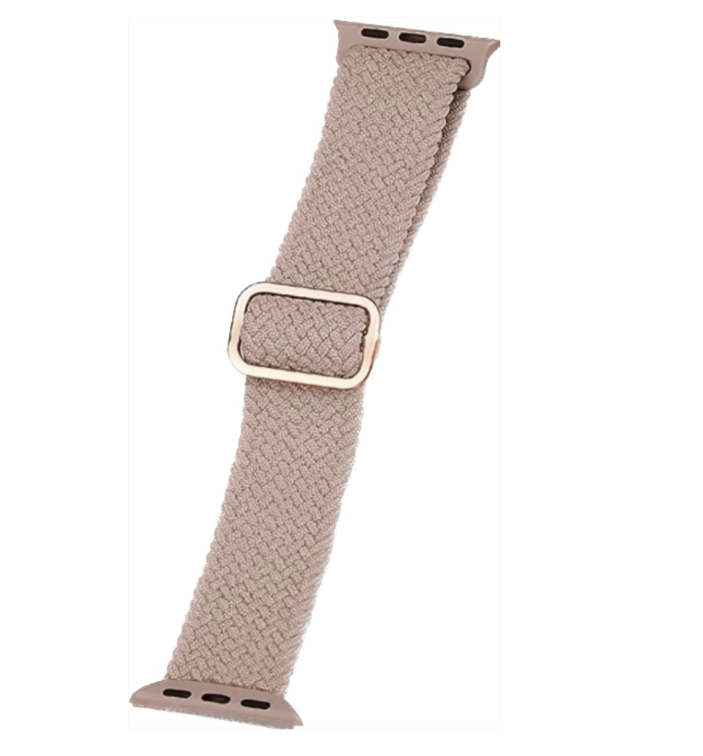 Watch Stretchy Band Light Pink- (Compatible with 42 ,45, & 45)