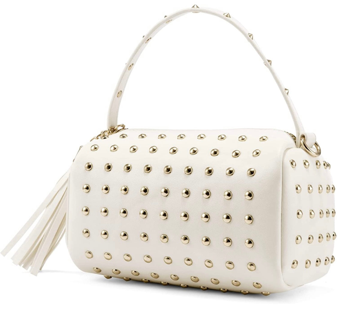 White Cluth/Crossbody Mini Bag