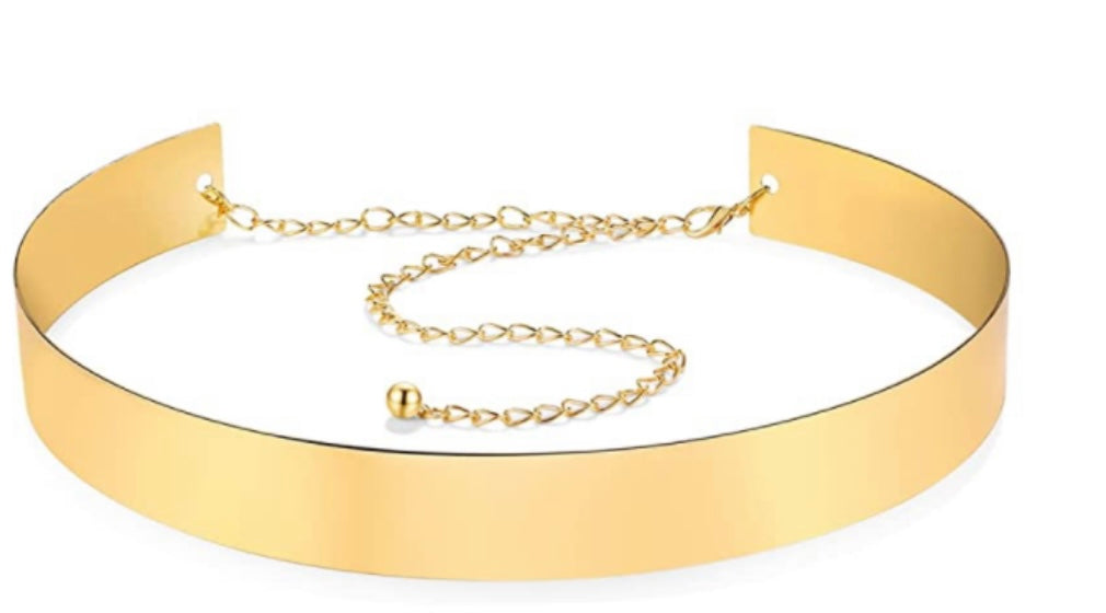 Gold Fashion Waist Belt