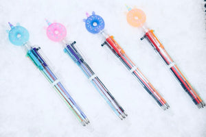 Multi-Colors Unicorn/Donut Pen